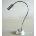 Flexible pipe LED desk lamp